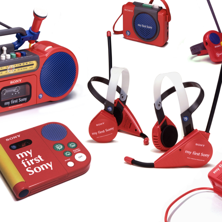 My first Sony series プロダクトデザイン事務所：株式会社ゼロワンデザイン（東京）、工業デザイン事務所、インダストリアル
